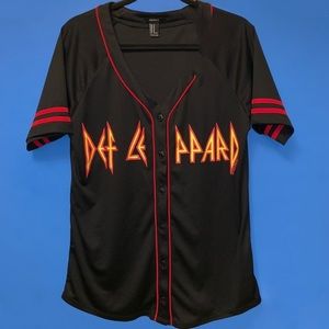 Def Leopard Baseball Tee